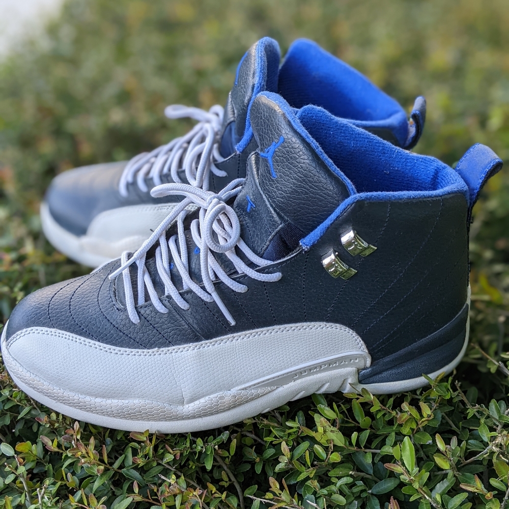 AIR JORDAN 12 RETRO GS"Indigo-Gently Loved